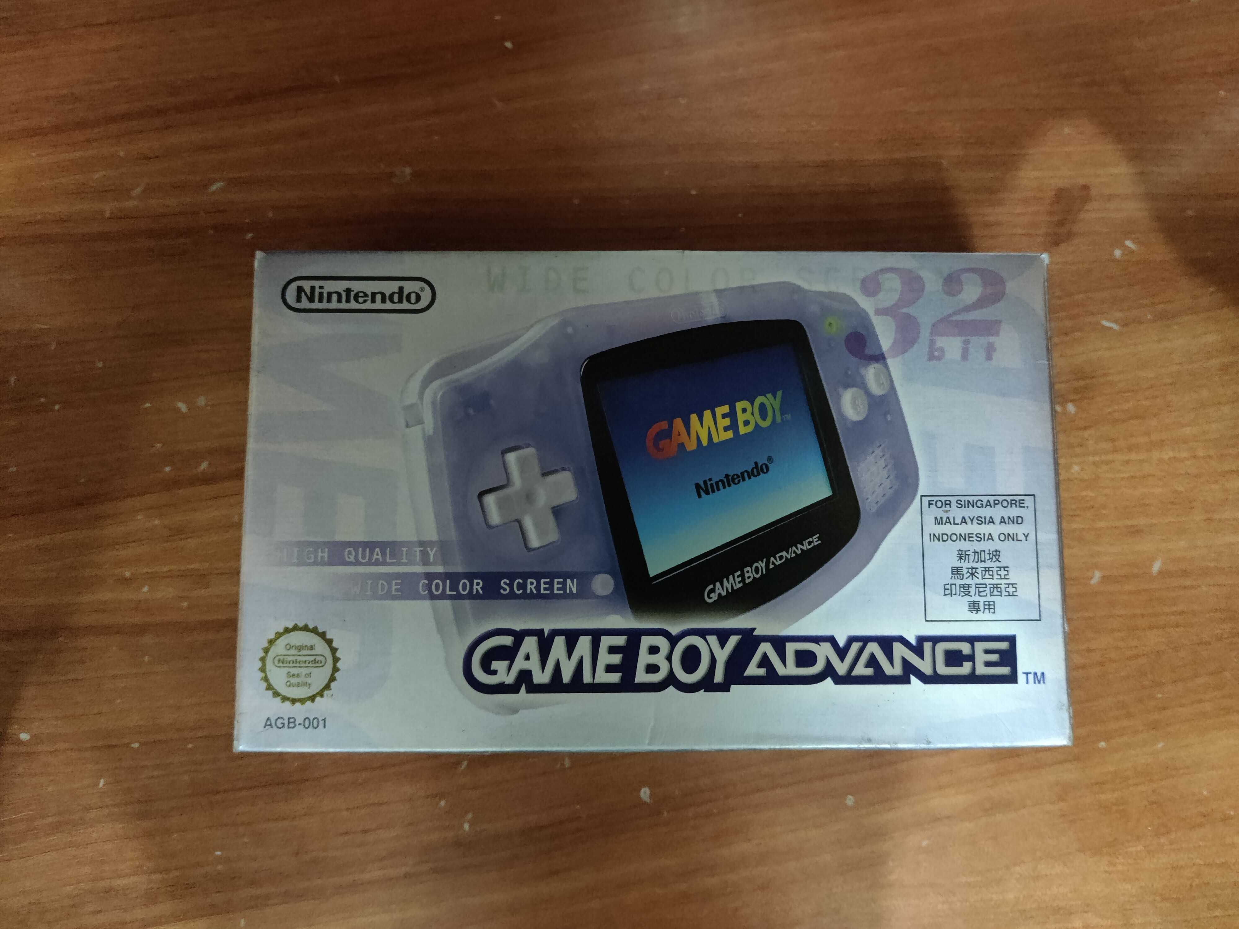  Nintendo Game Boy Advance Milky Blue Console [SIJORI]