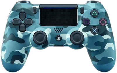 Sony PlayStation 4 Blue Camouflage Controller