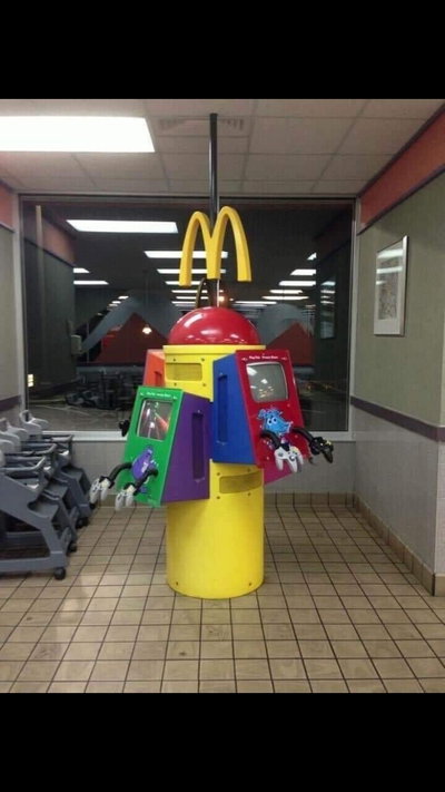 Nintendo 64 McDonalds Kiosk