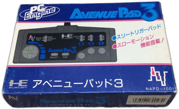  HE System PC Engine Avenue Pad 3 Controller