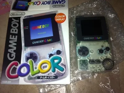 Nintendo Game Boy Color Clear Console