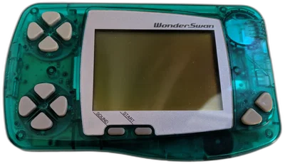 Bandai WonderSwan Skeleton Green Console