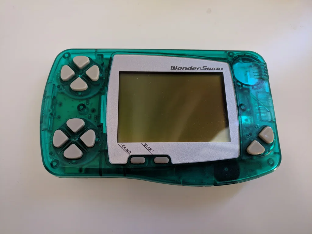 BANDAI WONDERSWAN スケルトングリーン Consolevariations - Bandai WonderSwan Skeleton Green Console