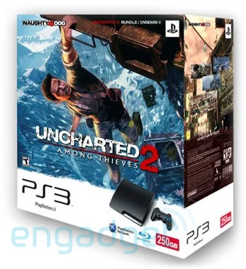  Sony PlayStation 3 Slim Uncharted 2 Bundle