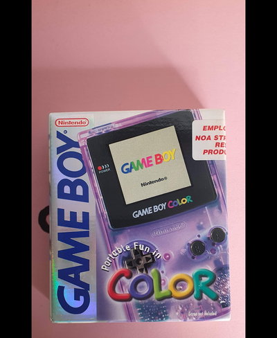Nintendo Game Boy Color Atomic Purple Employee purchase only Console [US]