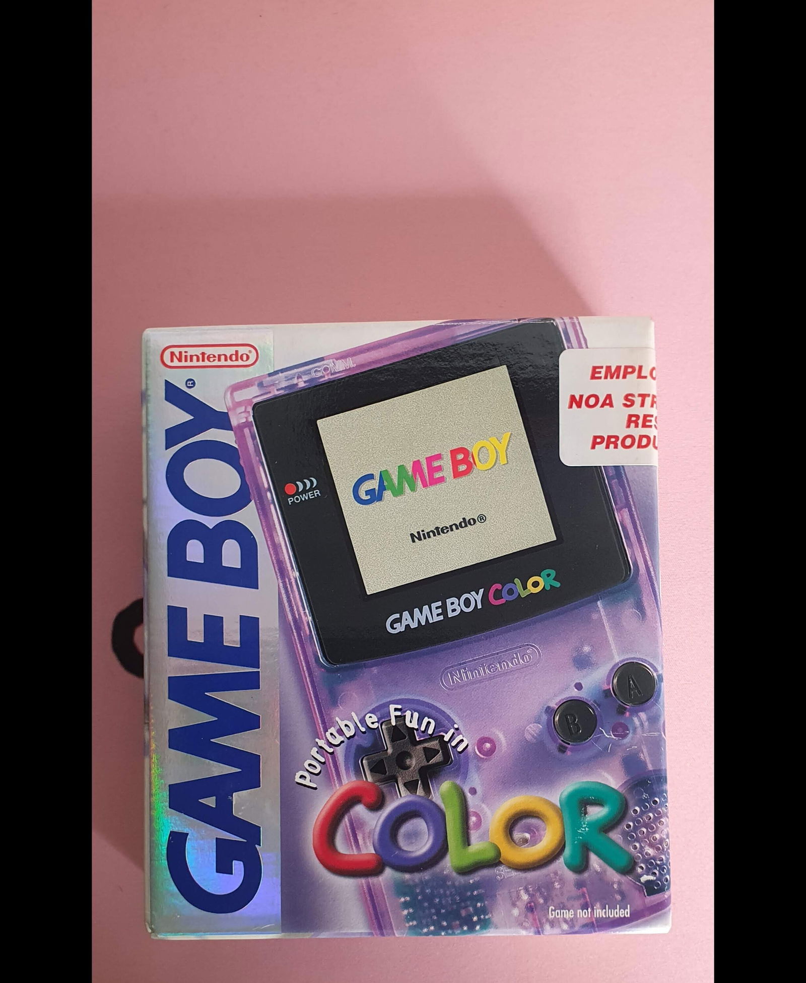 Nintendo Game Boy Color Atomic Purple Console [NA] Consolevariations