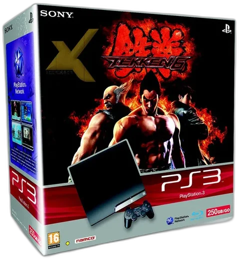  Sony PlayStation 3 Slim Tekken 6 Bundle