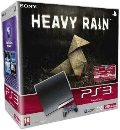 Sony Playstation 3 Slim Heavy Rain Bundle