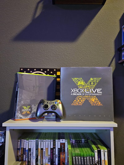 Microsoft Xbox 360 Xbox Live 10th Anniversary Console