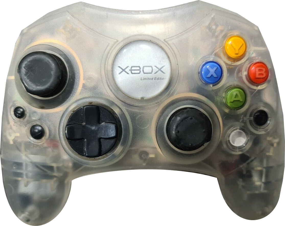  Microsoft Xbox Crystal &#039;Limited Edition&#039; Controller S