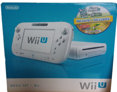 Nintendo Wii U Basic Mario and Zelda Bundle [BR]