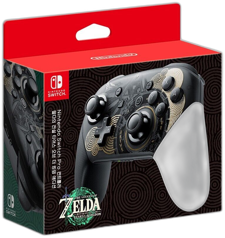  Nintendo Switch The Legend of Zelda: Tears of the Kingdom Edition Pro Controller [KOR]