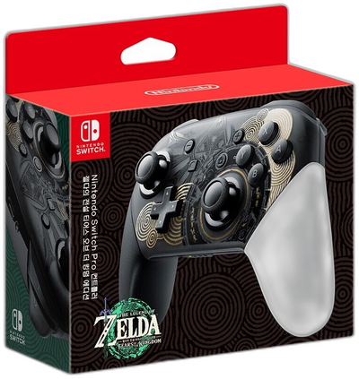 Nintendo Switch The Legend of Zelda: Tears of the Kingdom Edition Pro Controller [KOR]