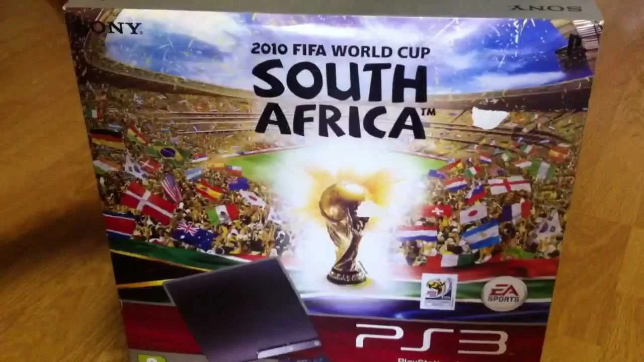  Sony Playstation 3 Slim 2010 Fifa World Cup Bundle