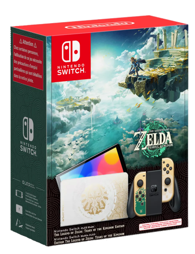 Nintendo Switch OLED The Legend of Zelda : Tears of the Kingdom Console [EU]