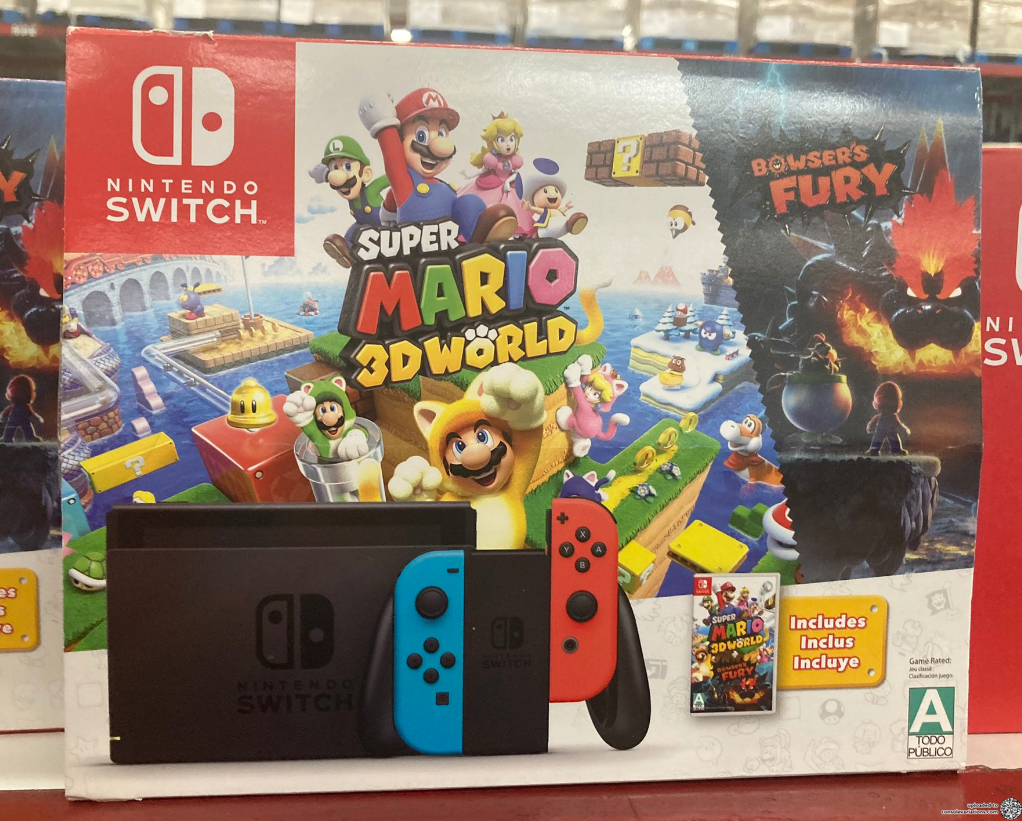Consolevariations - Nintendo Switch Super Mario 3D World +
