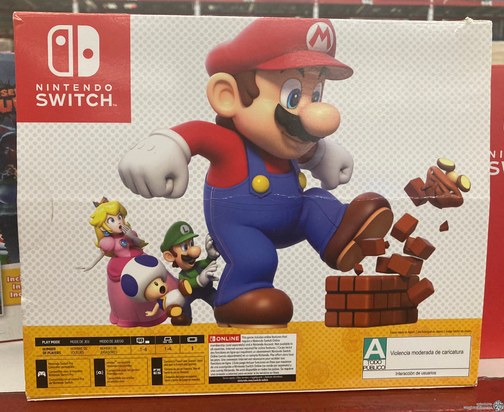 Nintendo Switch switch SUPER MARIO 3D COLLECTION Consolevariations - Nintendo Switch Super Mario 3D World +