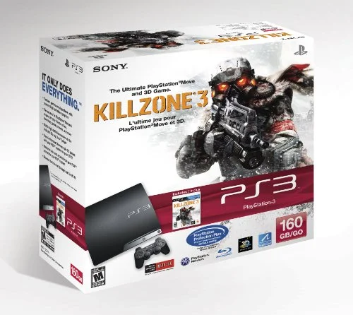  Sony PlayStation 3 Slim Killzone 3 Bundle