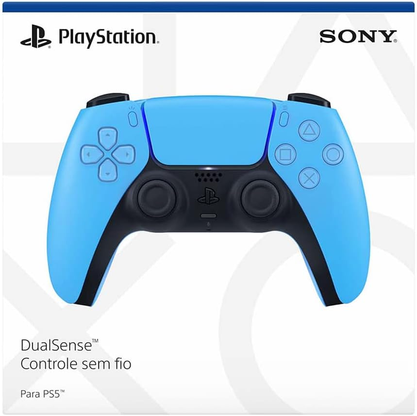  Sony PlayStation 5 DualSense Starlight Blue Controller [BR]