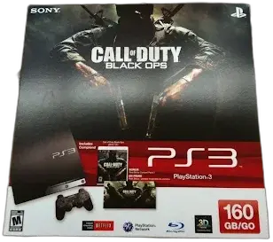 Sony PlayStation 3 Slim Call of Duty Black Ops Bundle