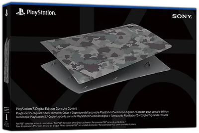 Sony PlayStation 5 Digital Grey Camouflage Cover [EU]