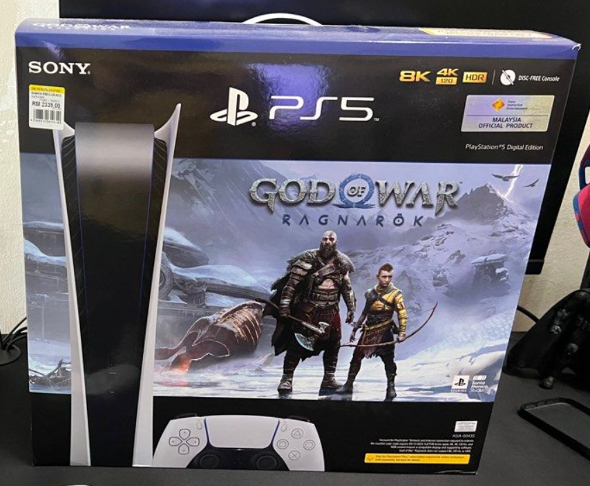 Console PlayStation 5 + God Of War Ragnarok