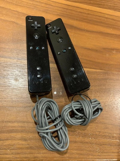 Nintendo Wii NDEV Wired Black Remote