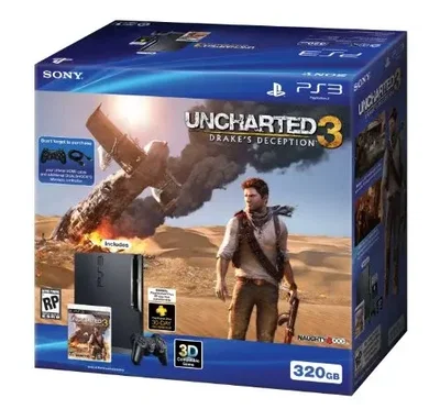 Sony PlayStation 3 Slim Uncharted 3 Bundle