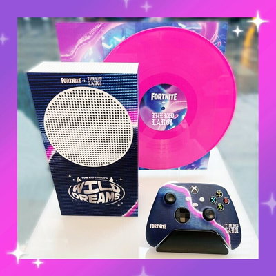 Microsoft Xbox Series S Fortnite the Kid LAROI Wild Dreams Console