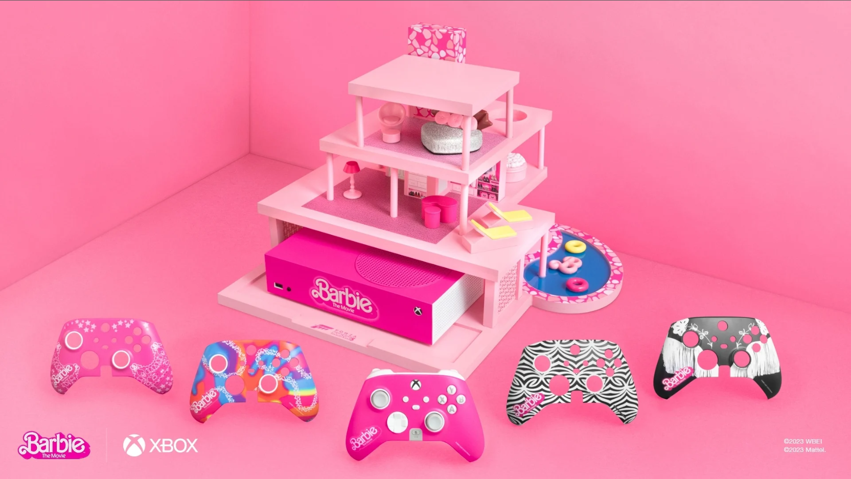  Microsoft Xbox Series S Barbie Console