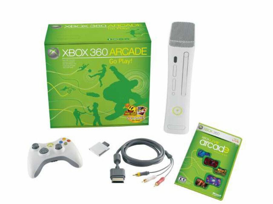  Microsoft Xbox 360 Arcade Console