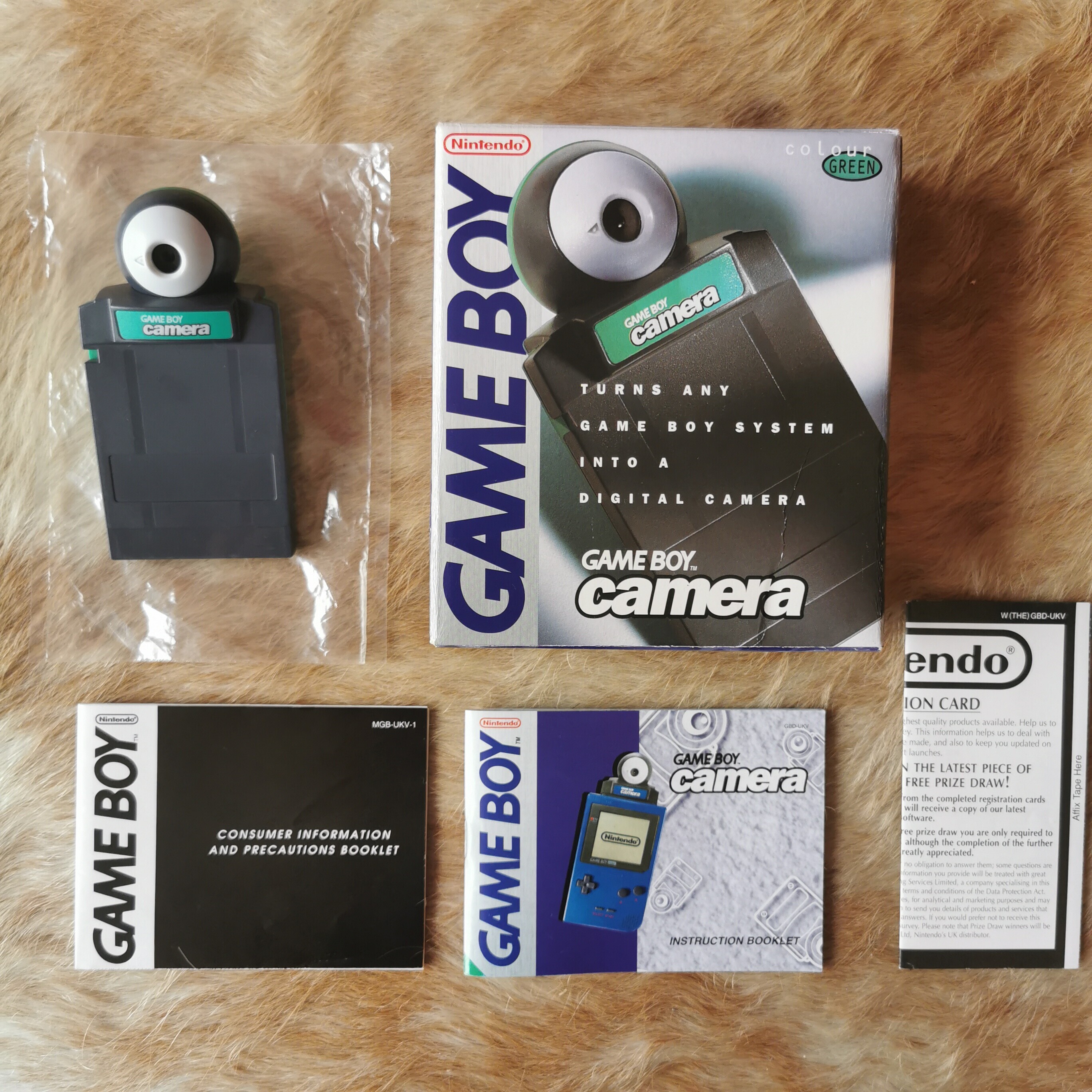 Nintendo Game Boy Green Camera [UK]