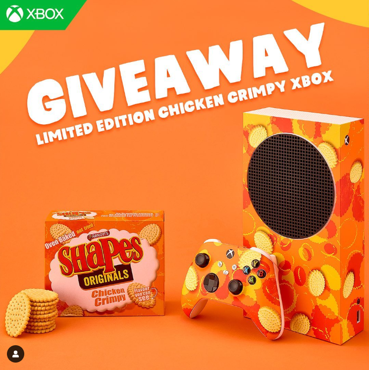  Microsoft Xbox Series X Chicken Crimpy Shapes Console