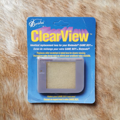 Beeshu Game Boy Clear View