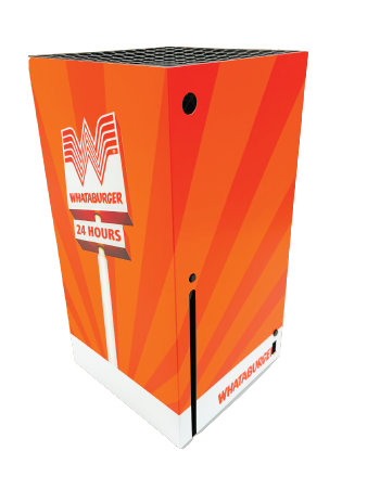 Microsoft Xbox Series X Whataburger Orange Sign Console
