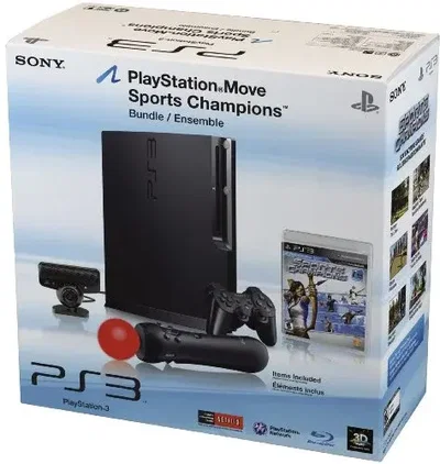 Sony PlayStation 3 Slim Move Sports Champions Bundle