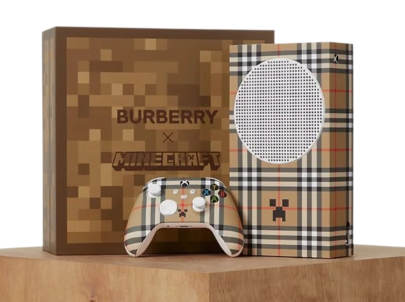 Microsoft Xbox Series S Burberry x Minecraft Console