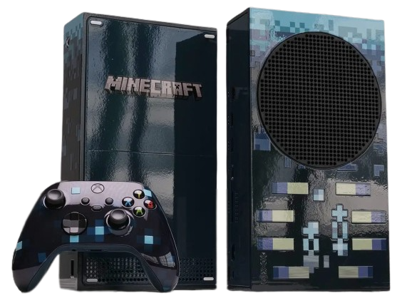  Microsoft Xbox Series S Deep Dark Minecraft Console