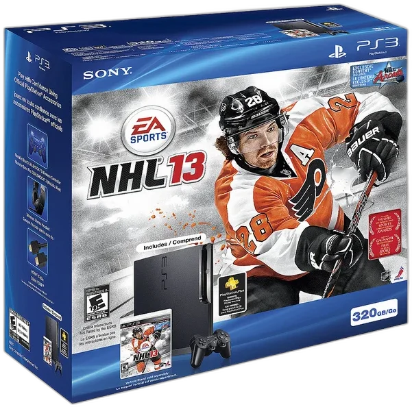  Sony Playstation 3 Slim NHL 13 Bundle [CA]