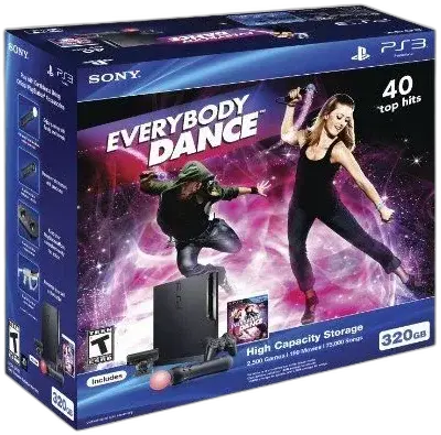 Sony Playstation 3 Slim Everybody Dance Bundle