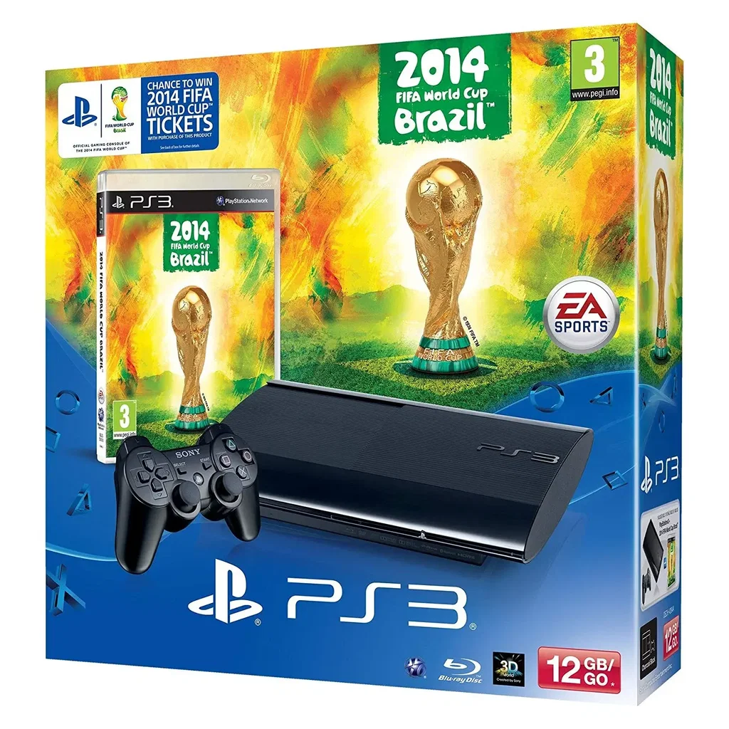 Consolevariations - Sony PlayStation 3 Slim 2014 FIFA World Cup