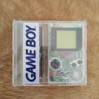 Nintendo Game Boy Crystal Case Clear Console [NOE]