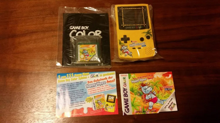  Nintendo Game Boy Color Happy Hippo Console