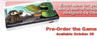 Nintendo DS Lite Ninja Town Console