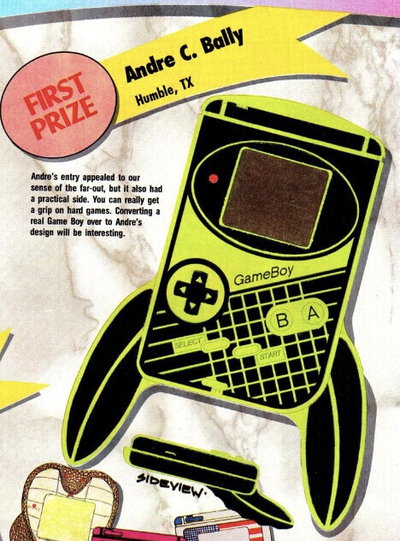 Nintendo Game Boy Nintendo Power Design Contest #2 Console