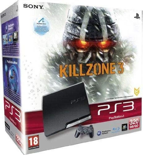 Playstation 3 PS3 Slim 250gb Console: Bundle Including Killzone 2