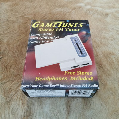 Beeshu Game Boy GameTunes Stereo FM Tuner