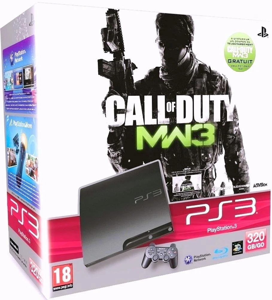  Sony PlayStation 3 Slim Call of Duty Modern Warfare 3 Bundle [EU]