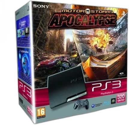  Sony PlayStation 3 Slim Motor Storm Apocalypse Bundle [FR]