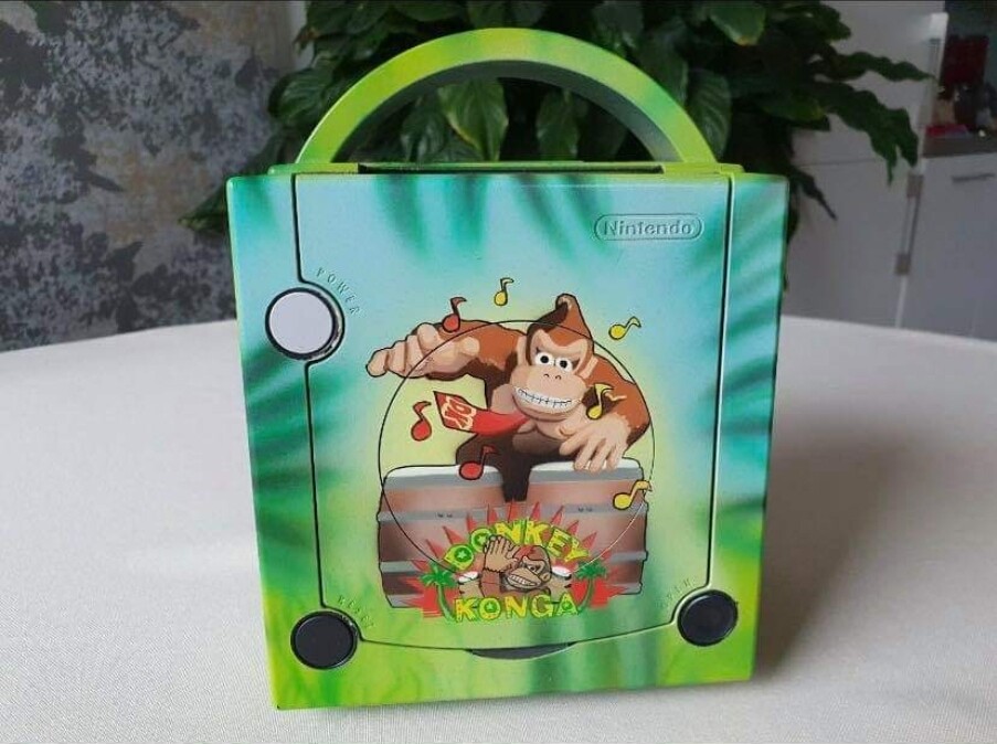  Nintendo GameCube Donkey Konga Promotional Console